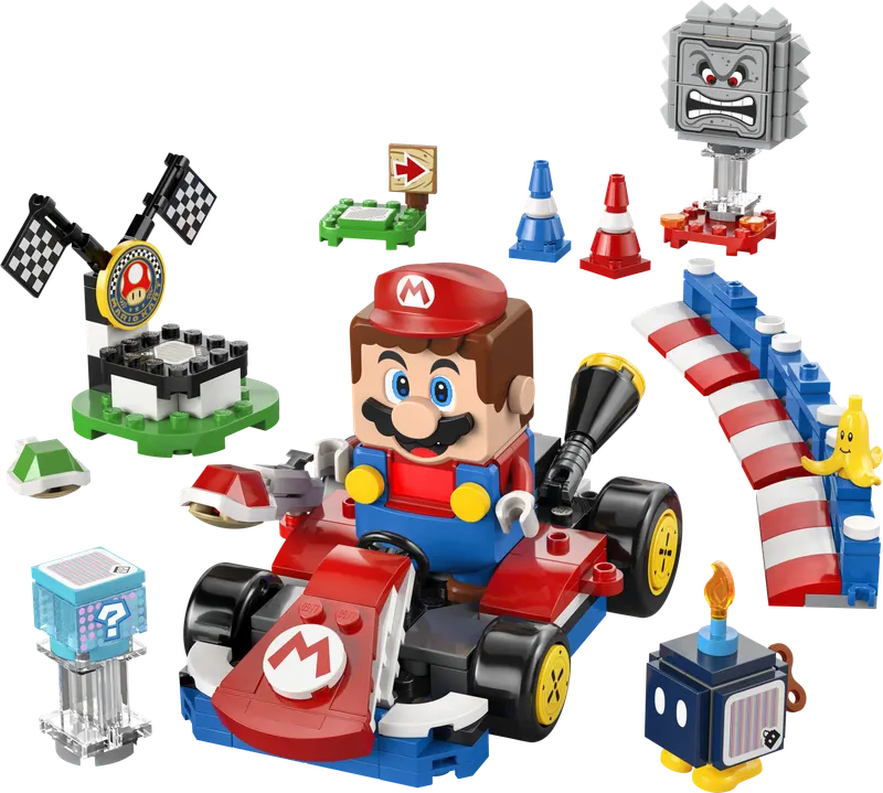 Mario Kart - Interaktiv LEGO Mario og Standard Kart