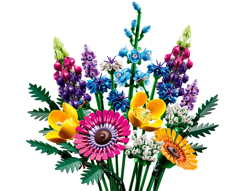 Buket af vilde blomster