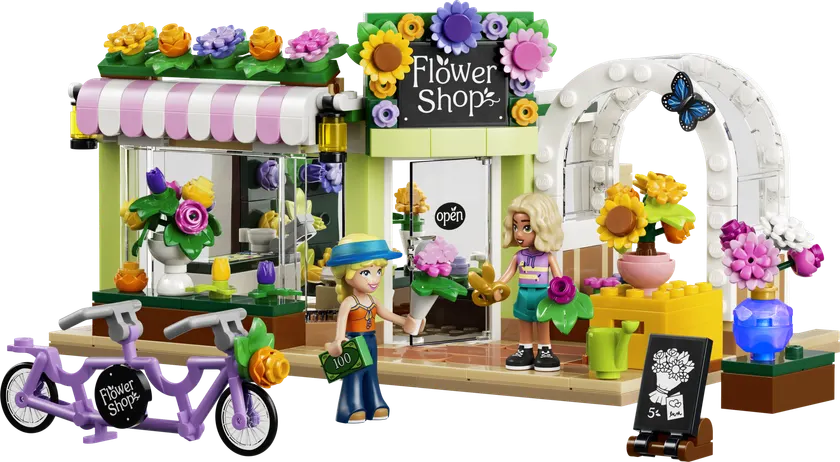 Kreativ blomsterbutik
