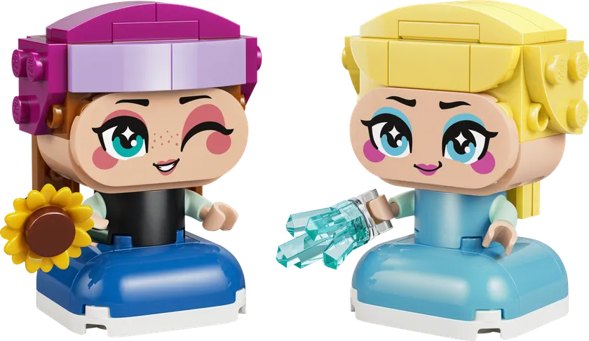 Minimodeller af Anna og Elsa