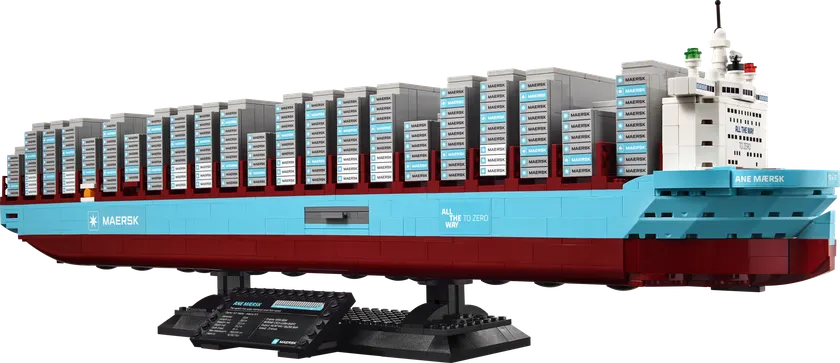 Mærsk-containerskib med dual-fuel-motor