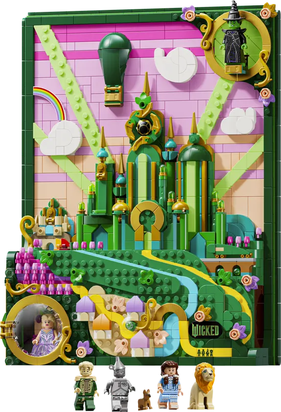 Emerald City-vægkunst
