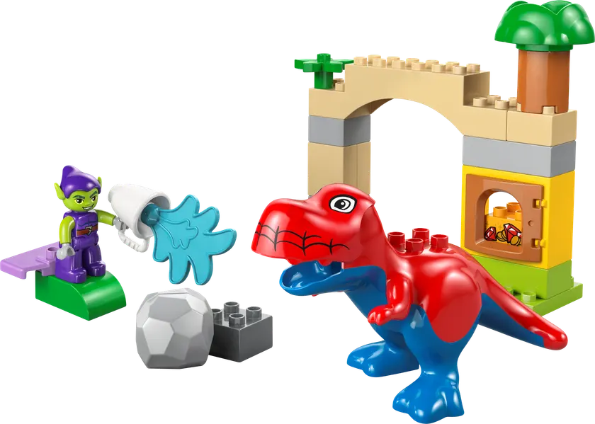 Spidey-Rex-dinosaur mod Green Goblin