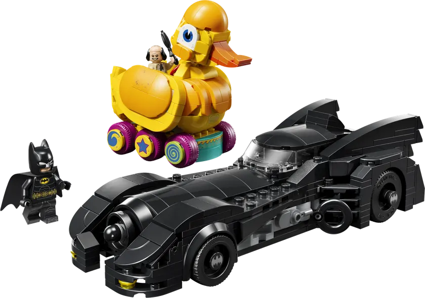 Batman Returns Batmobile og andebil