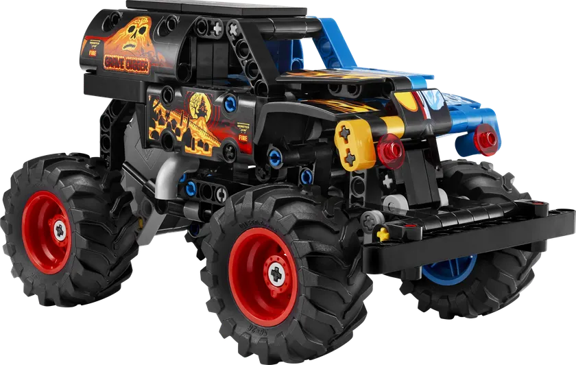 Monster Jam Grave Digger Fire and Ice