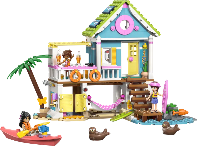 Strandhus med'sæler