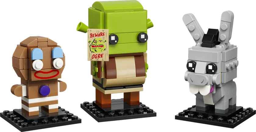 Figurer af Shrek, Æsel og Kagemand
