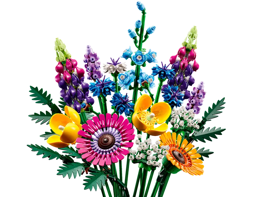 Buket af vilde blomster