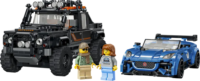 Jaguar Project 7 og Land Rover Defender