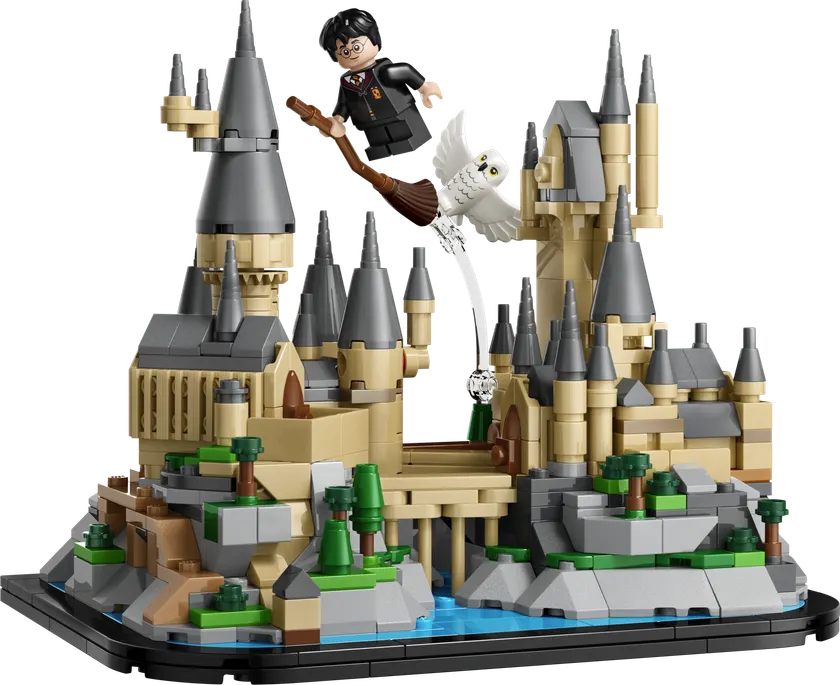 Hogwarts-slottet i miniudgave