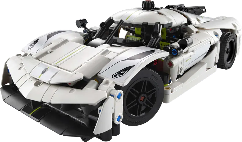 Koenigsegg Jesko Absolut-hyperbil - hvid