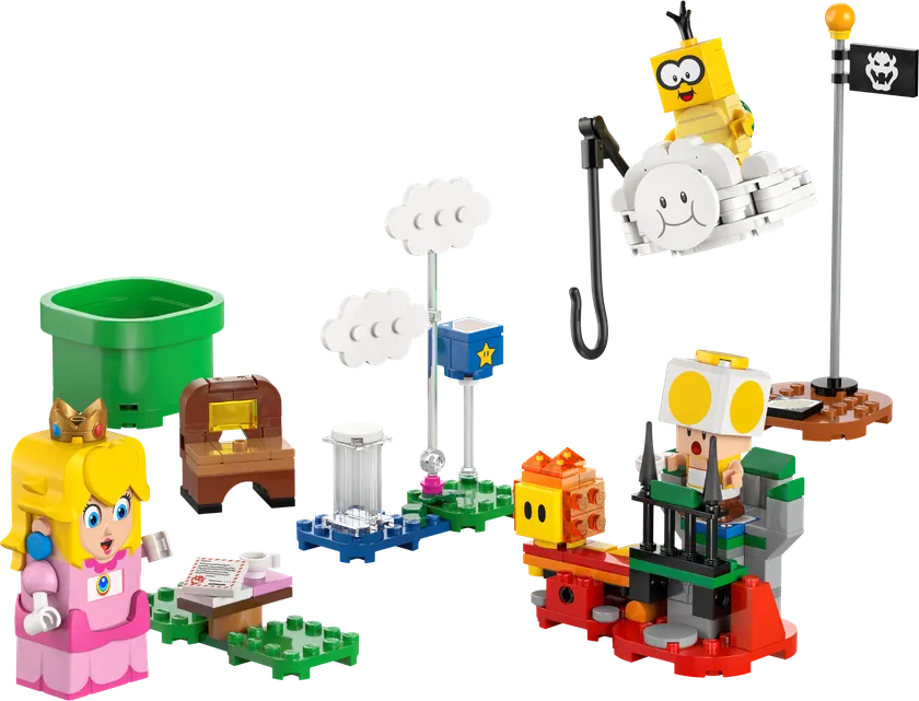 Eventyr med interaktiv LEGO Peach