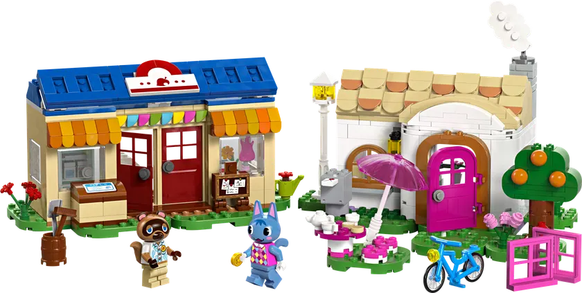 Nook's Cranny og Rosie med sit hus