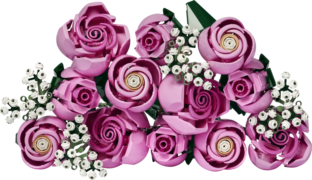 Buket af pink roser