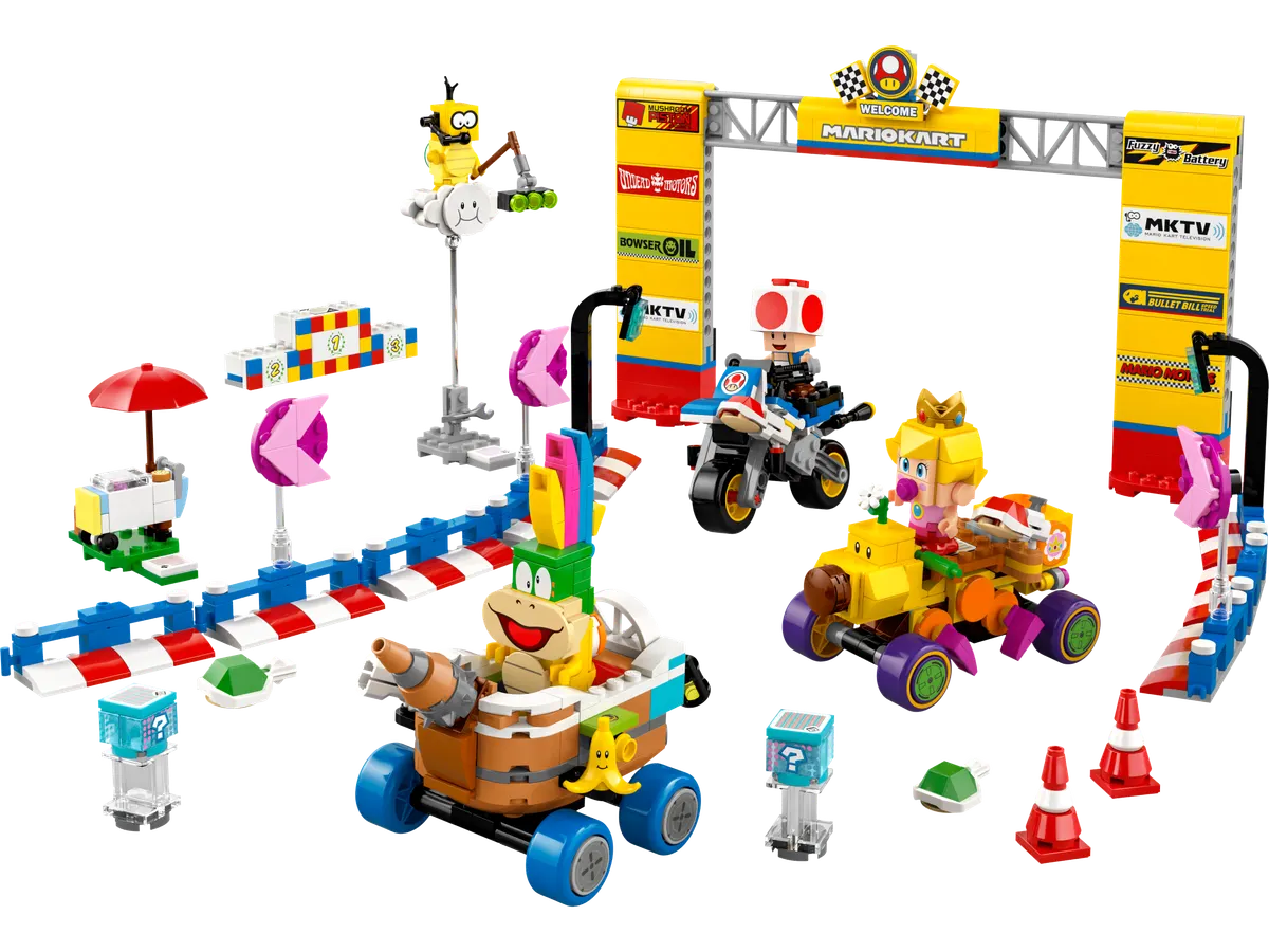 Mario Kart - Baby Peach og Grand Prix-sæt
