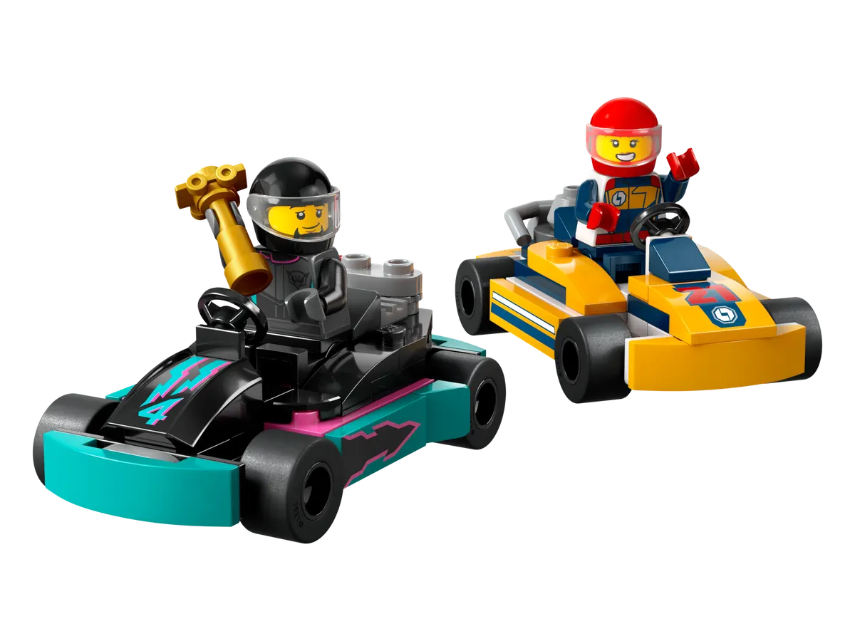 Gokarts og racerkørere