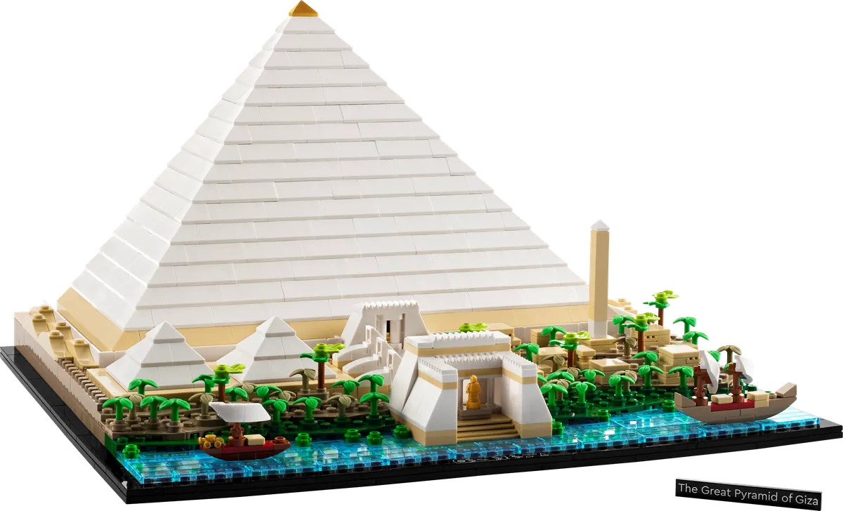 Den store pyramide i Giza
