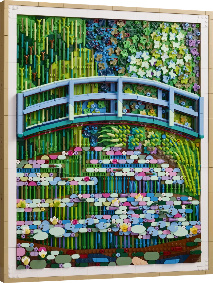 Claude Monet - Den japanske bro over åkandedammen