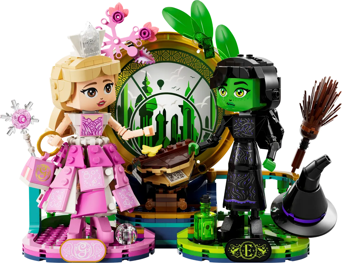 Figurer af Elphaba og Glinda