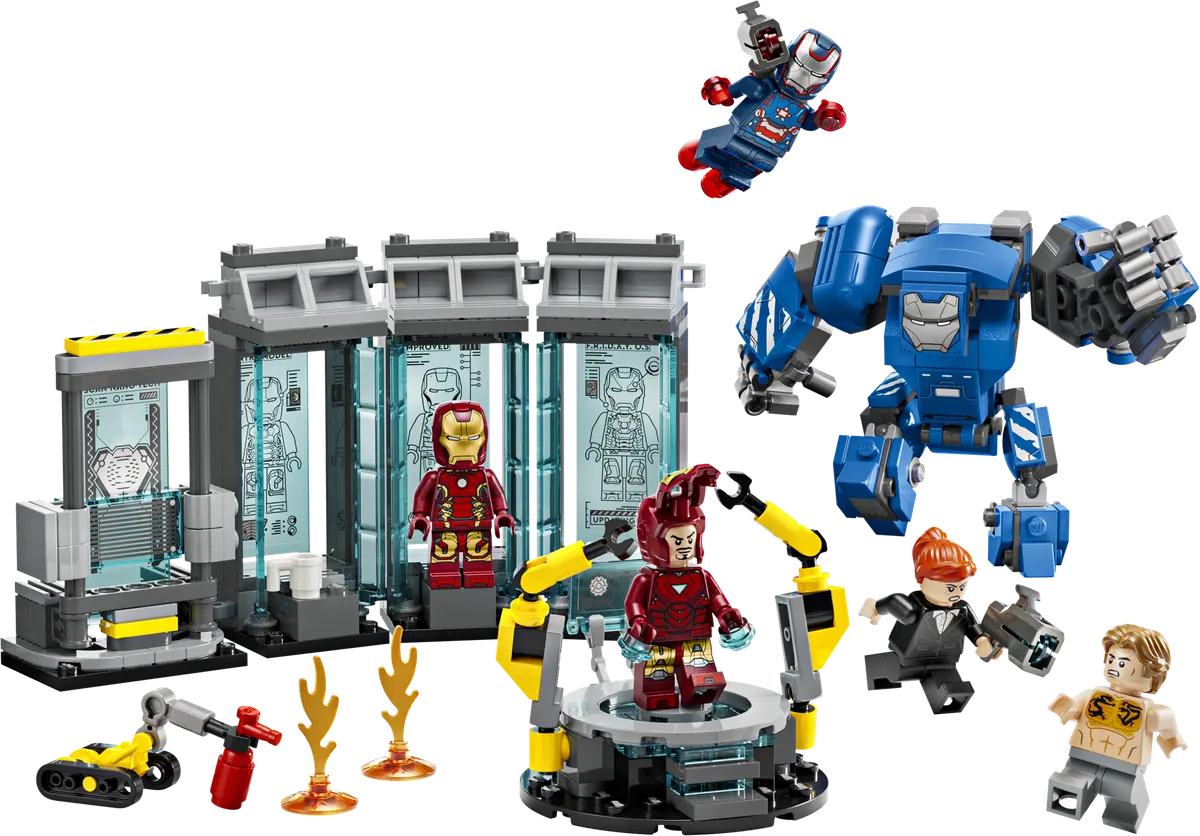Iron Mans laboratorium: Dragtgalleriet