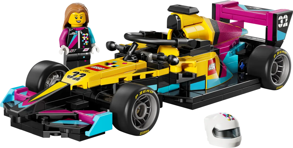 F1 ACADEMY LEGO racerbil