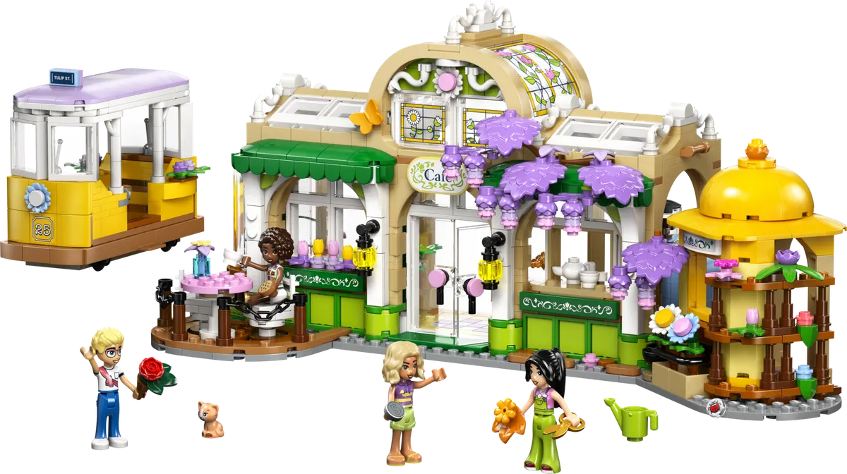 Plantecafé og blomsterbutik
