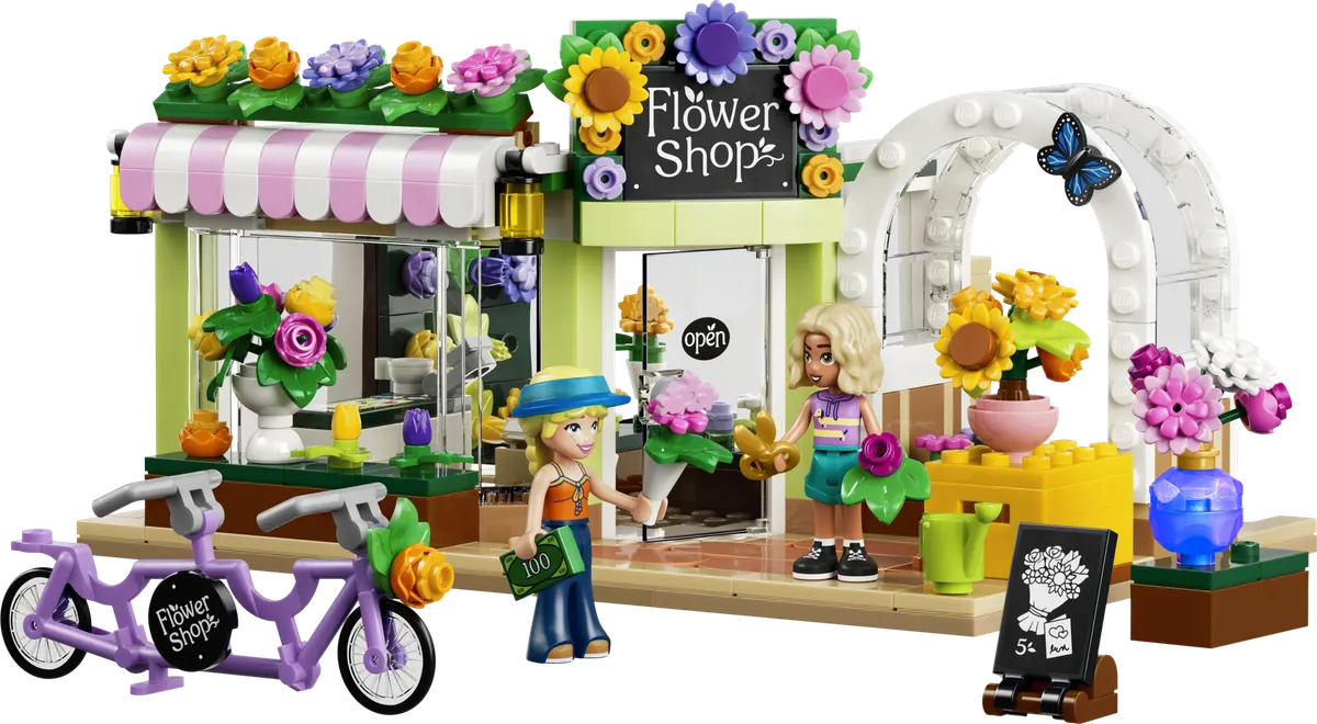 Kreativ blomsterbutik