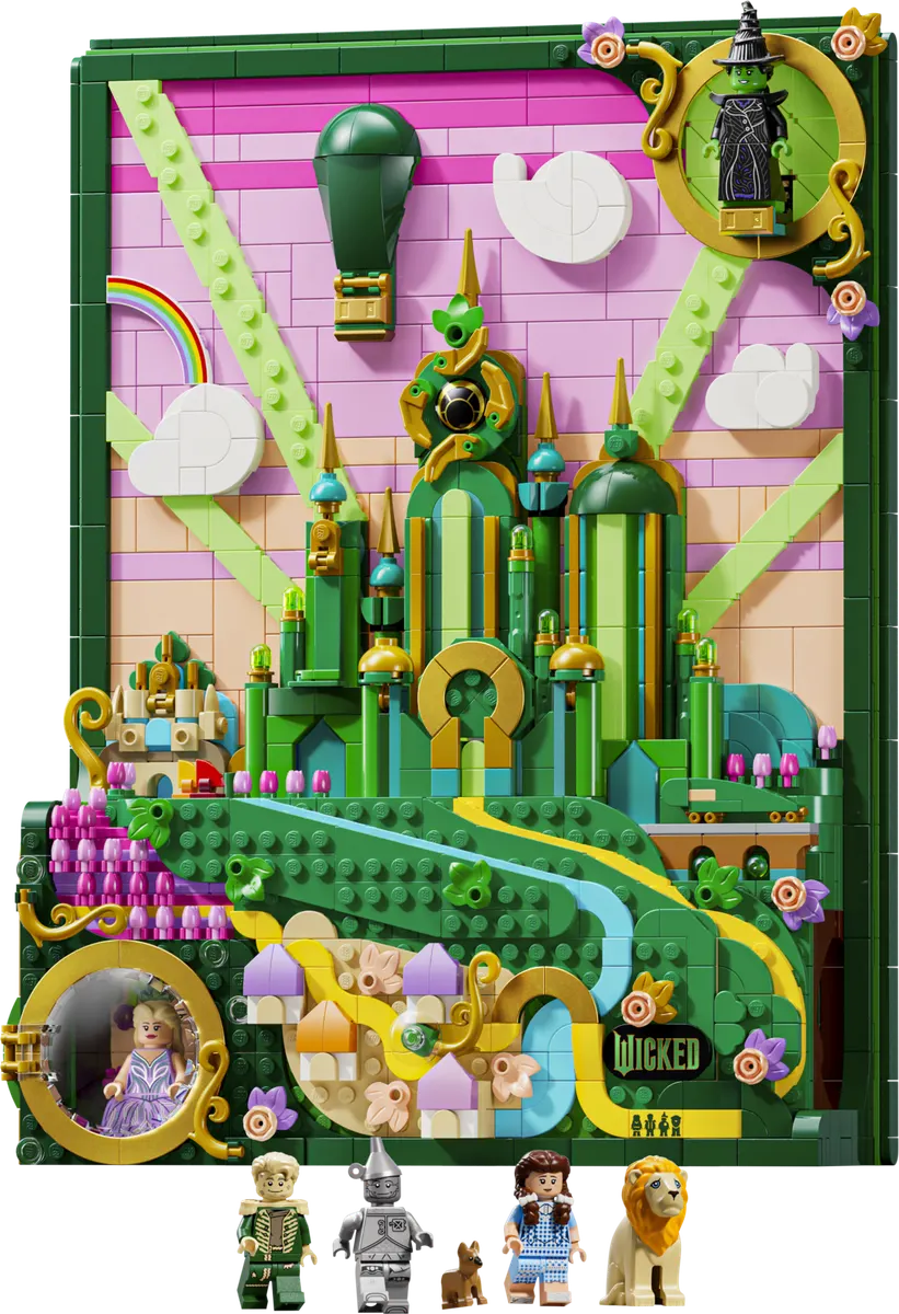 Emerald City-vægkunst