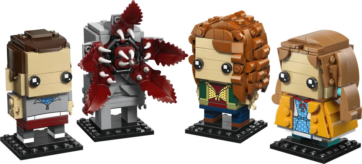 Figurer af Eleven, Max, Demogorgon og Holly