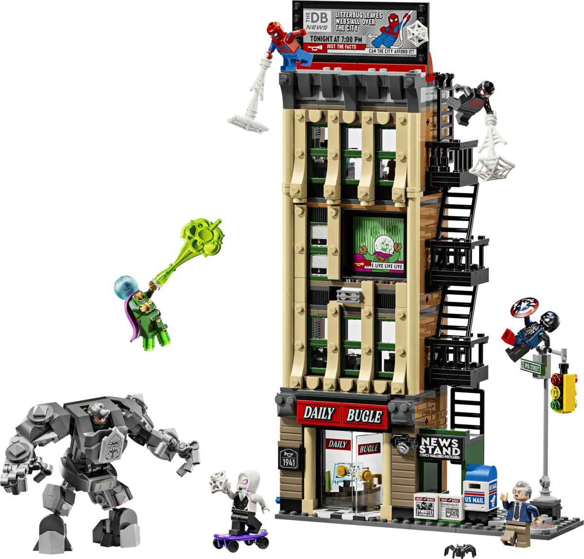 Spider-Man mod Mysterio: Daily Bugle