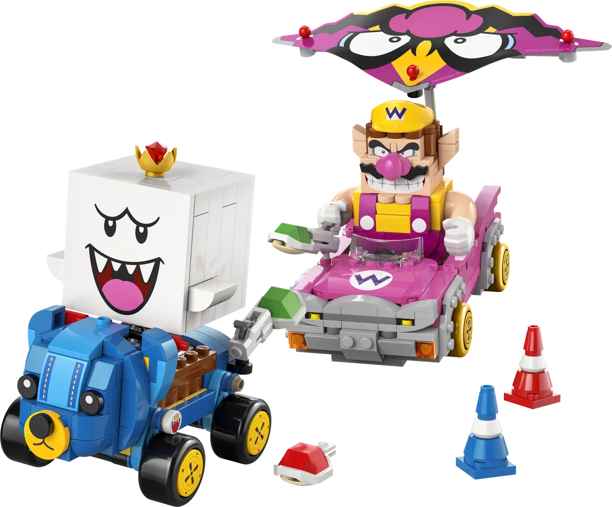 Mario Kart - Wario og King Boo