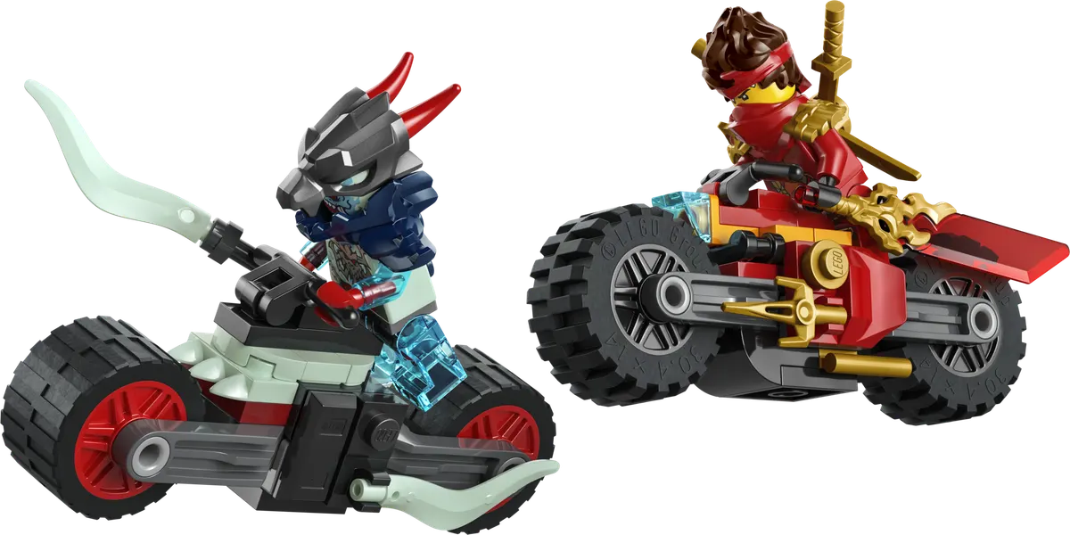 Kais motorcykel-racerløb