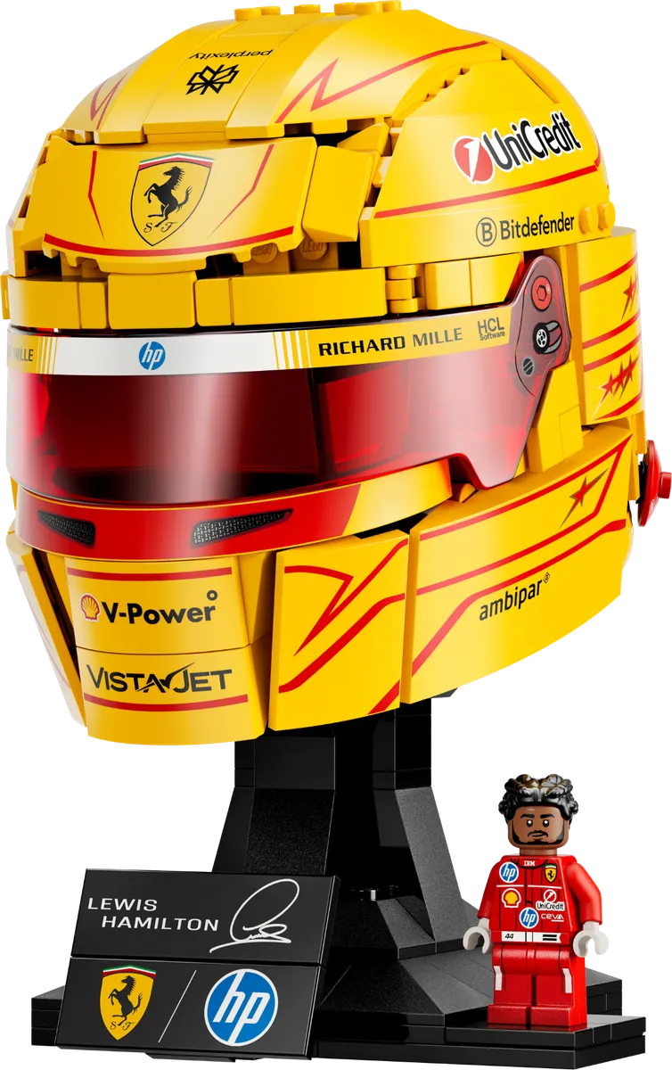 Scuderia Ferrari HP Lewis Hamilton-hjelm