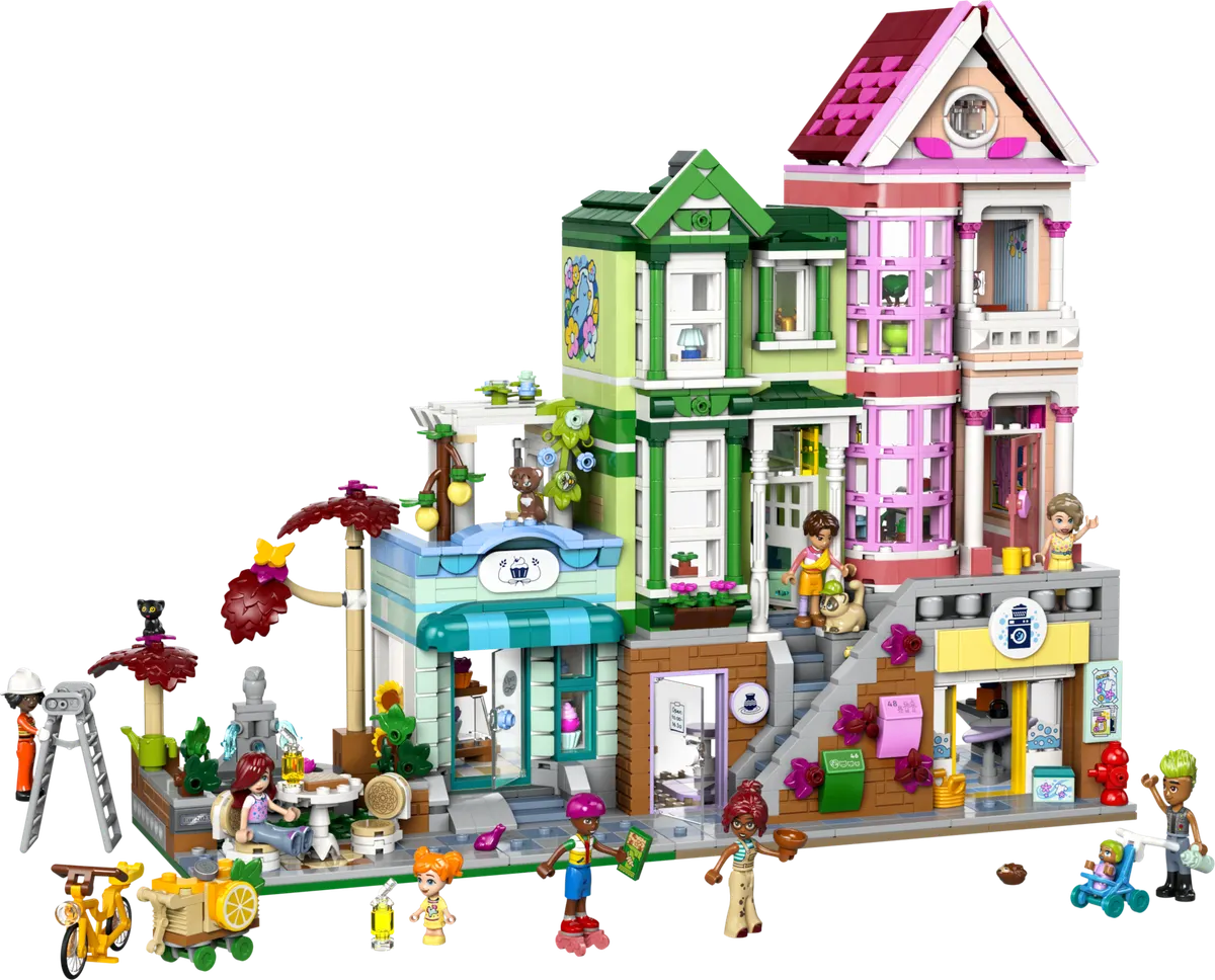 Heartlake City lejligheder og butikker