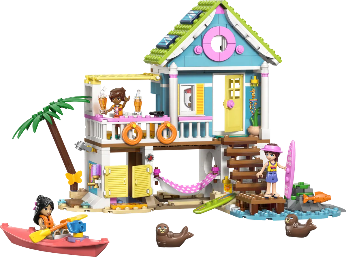 Strandhus med'sæler