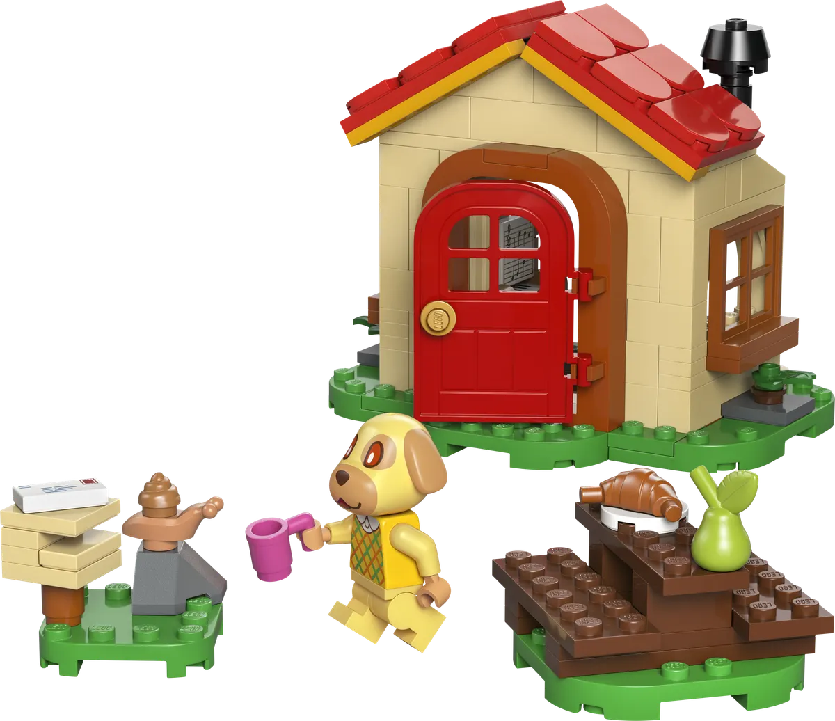 Goldie i sit hyggelige hus
