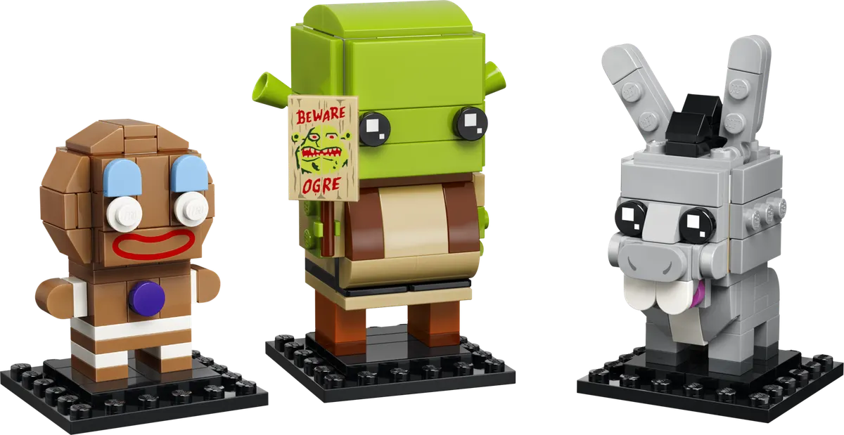 Figurer af Shrek, Æsel og Kagemand