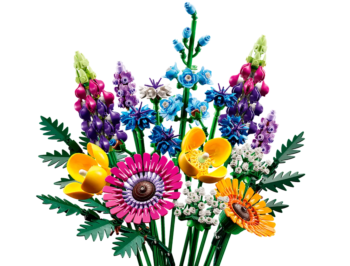 Buket af vilde blomster
