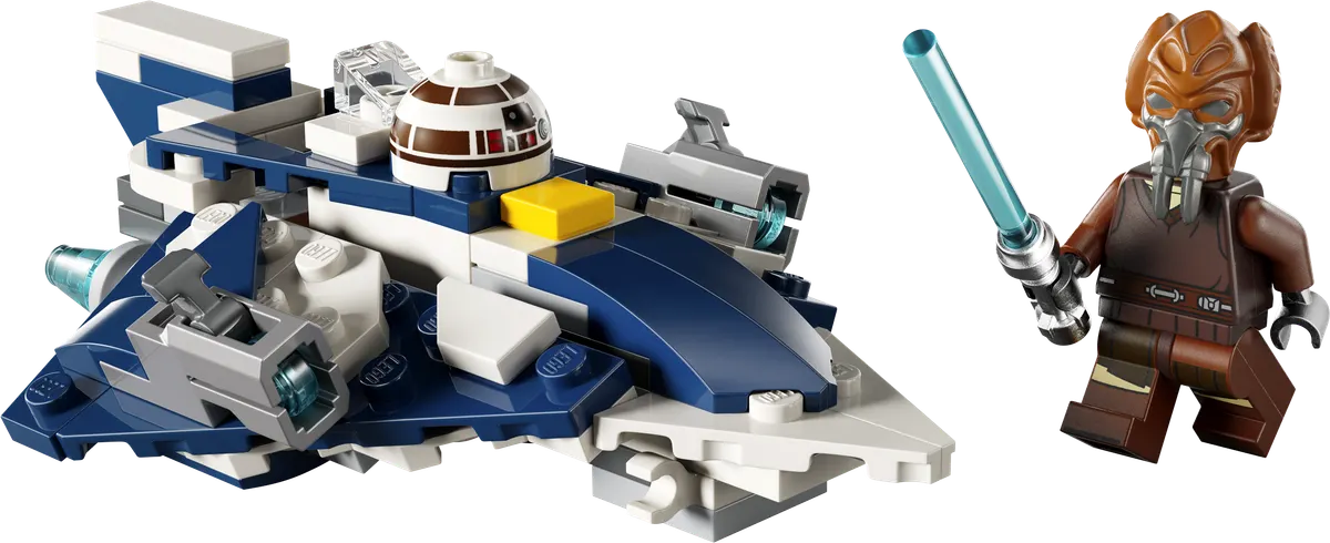 Microfighter af Plo Koons jedi-stjernejager