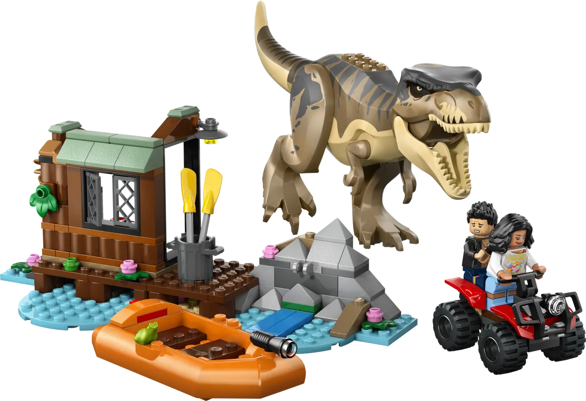 Bådflugt fra T. rex