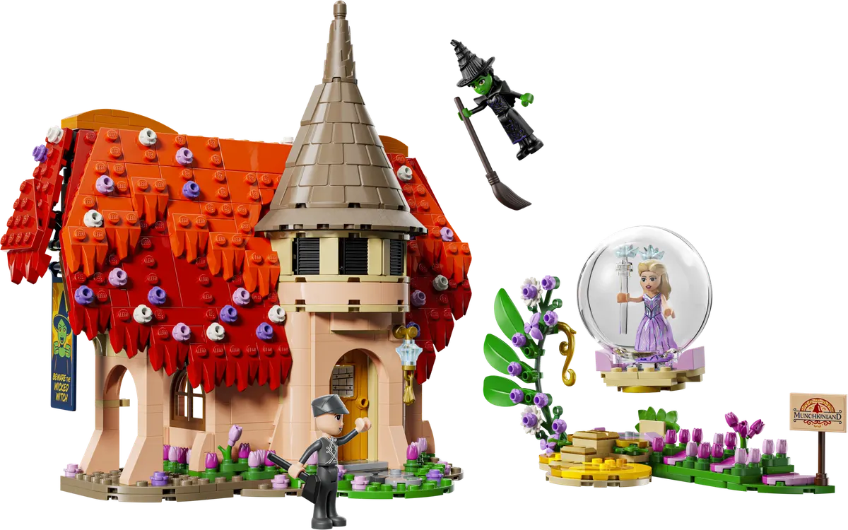 Glinda og Elphaba besøger Munchkinland