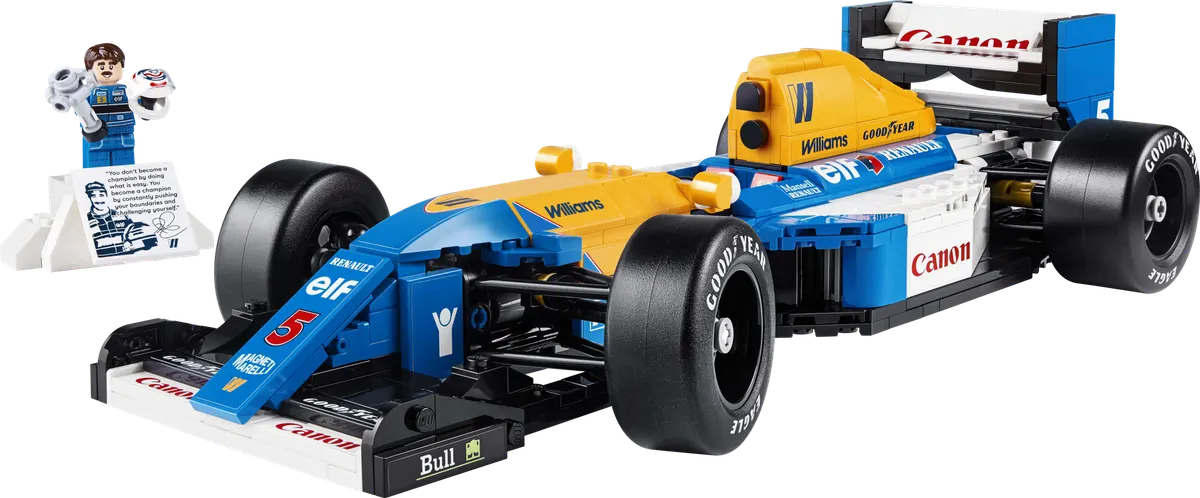 Williams Racing FW14B og Nigel Mansell