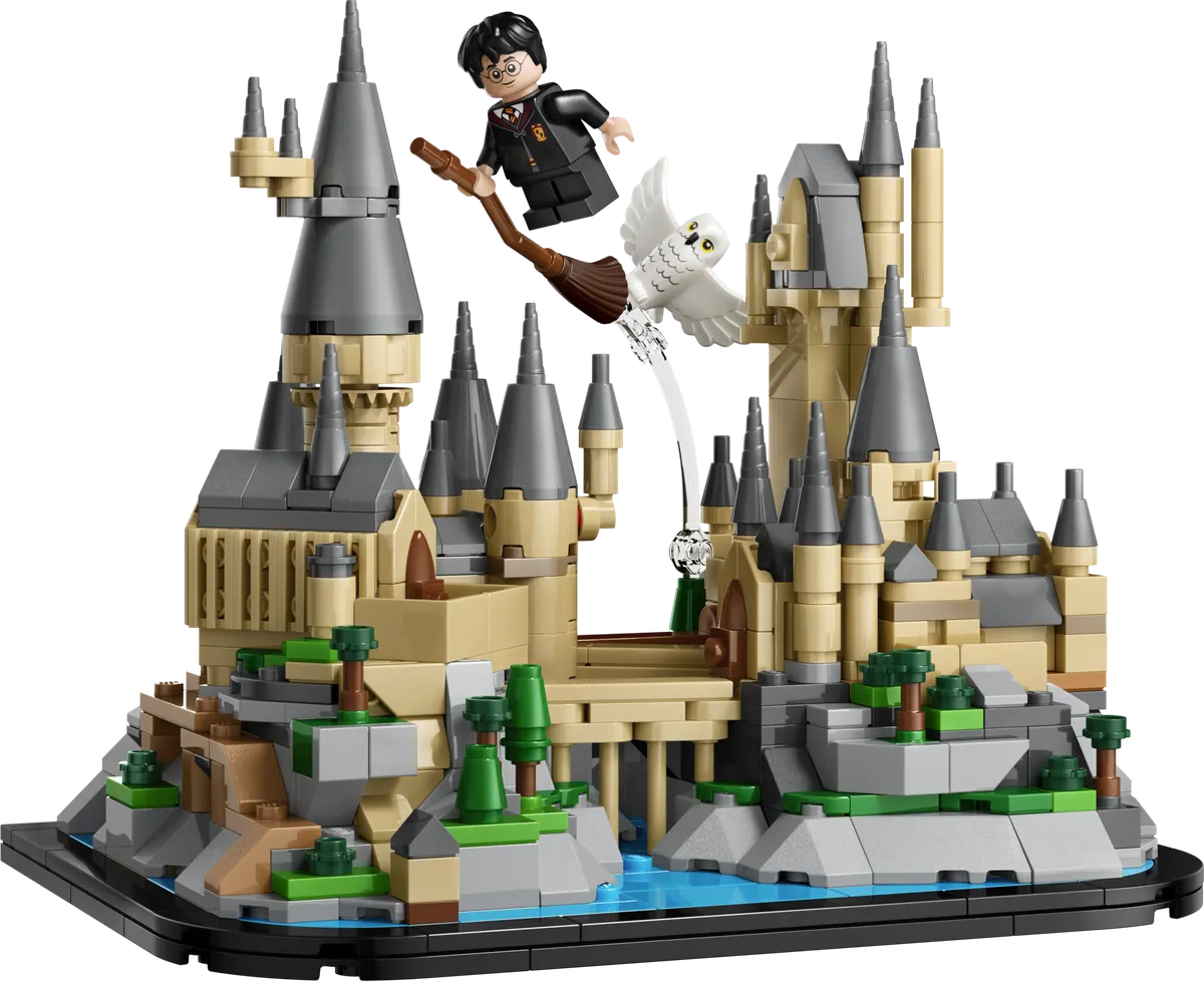 Hogwarts-slottet i miniudgave