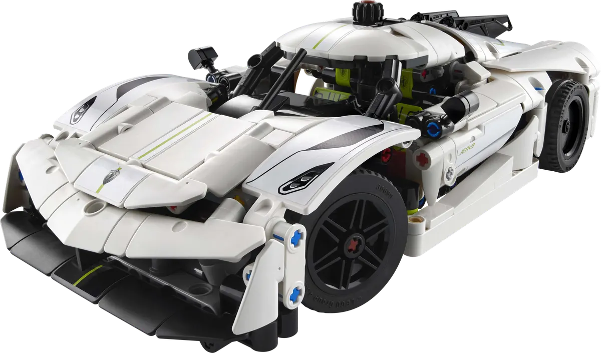 Koenigsegg Jesko Absolut-hyperbil - hvid